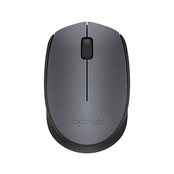 Mouse Optico Sem Fio M170 Cinza Logitech