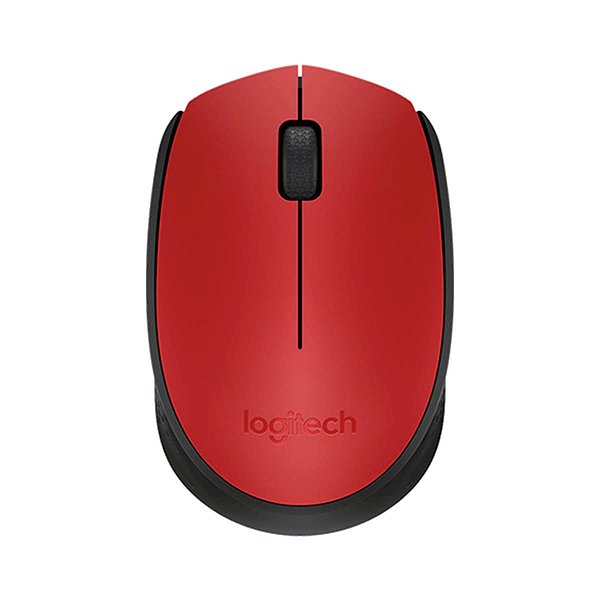 Mouse Optico Wireless Vermelho M170 Logitech