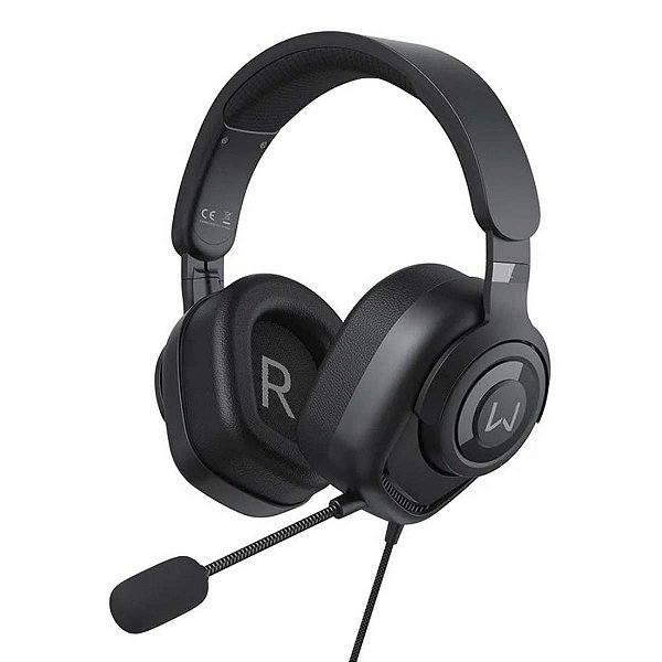 Headset Gamer Warrior Huginn Microfone P3 PS5 XBOX PC PH701