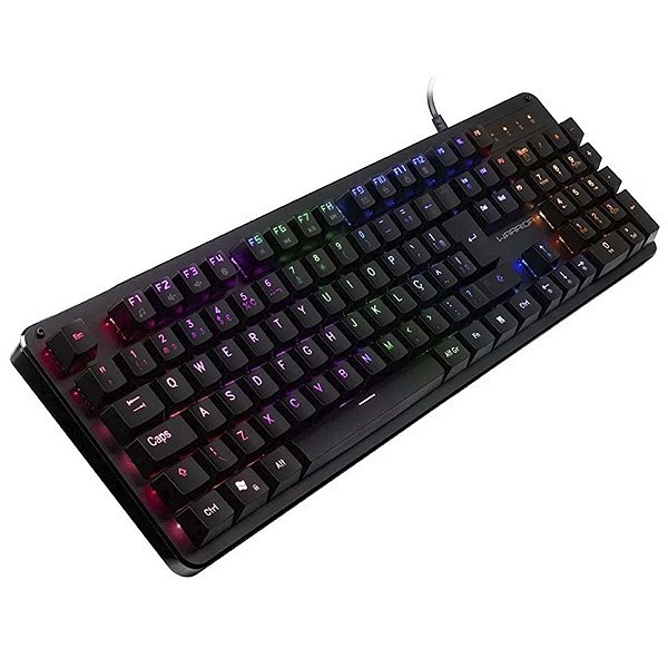 Teclado Gamer DUNKY Warrior Mecanico Multilaser TC248