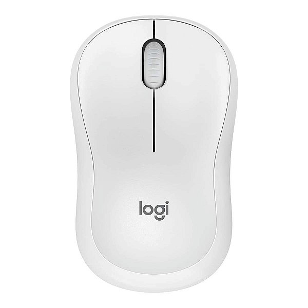 Mouse Sem Fio Logitech M240 Silent Bluetooth 4000dpi Branco