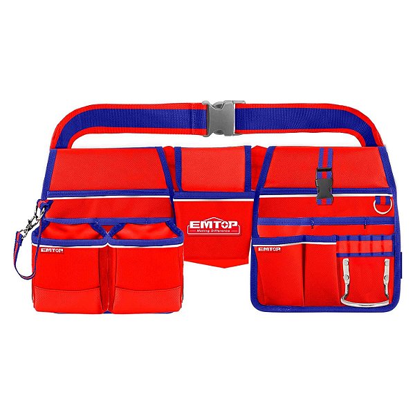 Cinto Profissional Cinturão Porta Ferramentas Até 10Kg Emtop