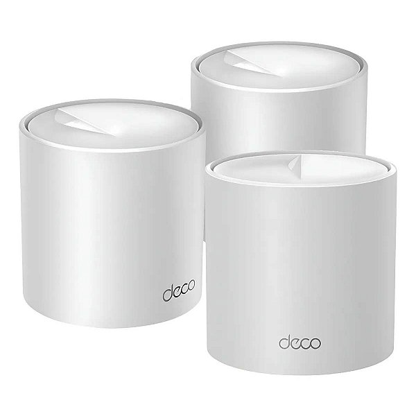 Kit 3 Roteadores Deco X10 Wi-fi 6 Archer Ax1500 Tp-link