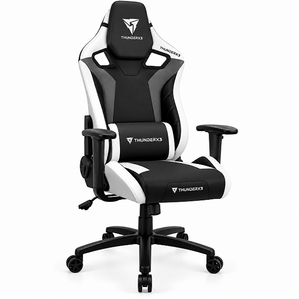 Cadeira Gamer ThunderX3 XC3 Reclinável All White Branca