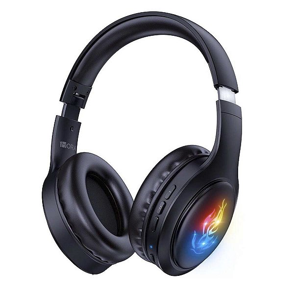 Fone De Ouvido Headset Bluetooth 1hora Jh-9190 - Preto