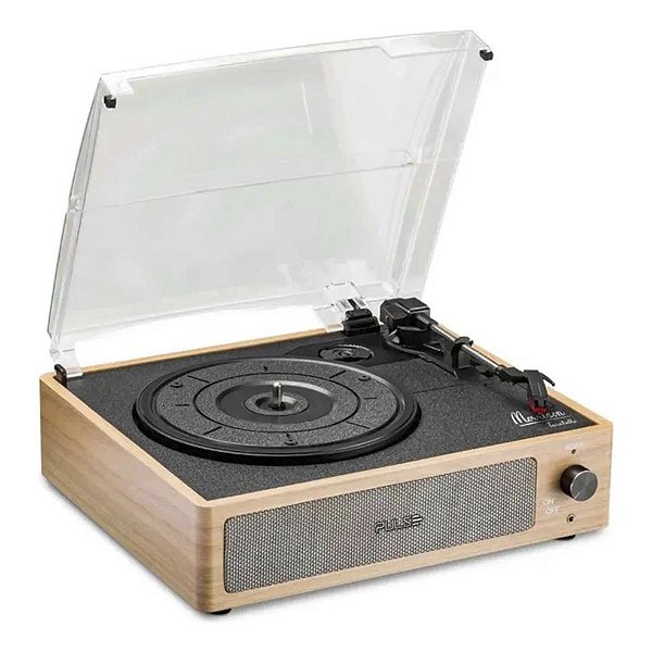 Vitrola Toca Disco Pulse Morrison Retro Bluetooth/Rca Bivolt