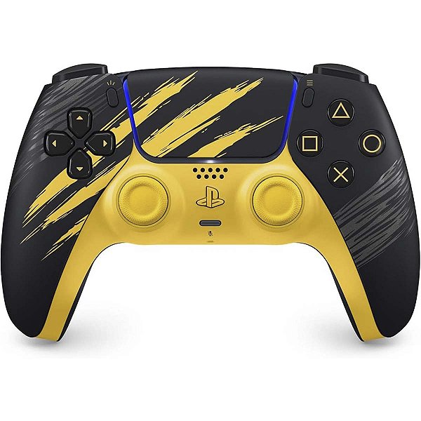Controle Sem Fio DualSense Ed. Limitada Wolverine Amarelo