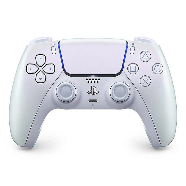 Controle Sony Dualsense Chroma Pearl Para Ps5 Windows