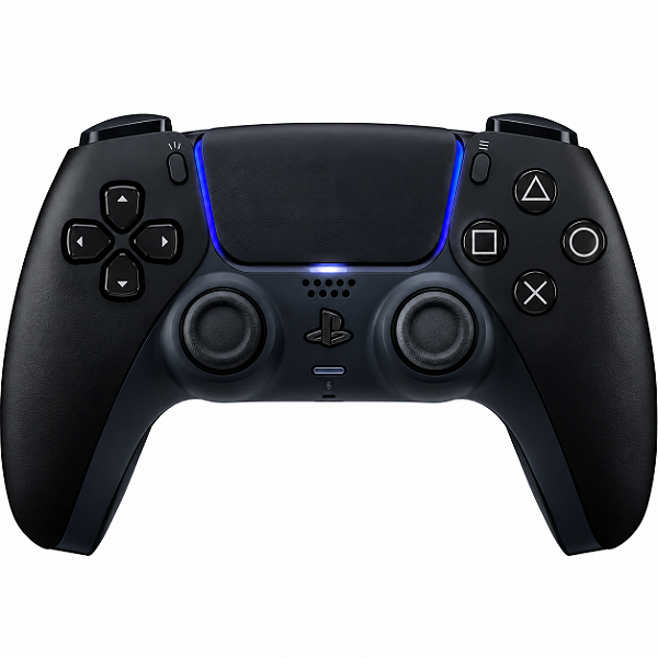 Controle Sony Dualsense Black Cabo Usb Ps5 Pc Windows Xcloud