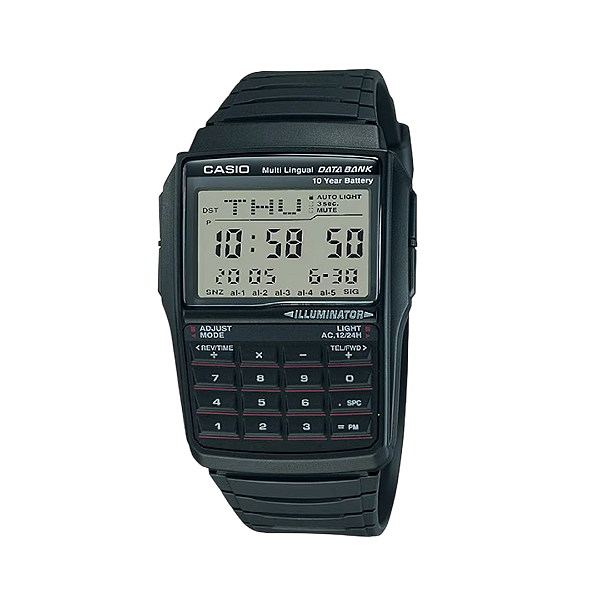Relógio Casio Vintage Data Bank Dbc-32-1adf