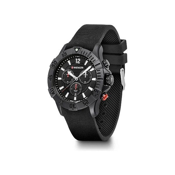 Relogio Wenger Maculino Cronógrafo Seaforce Suiço
