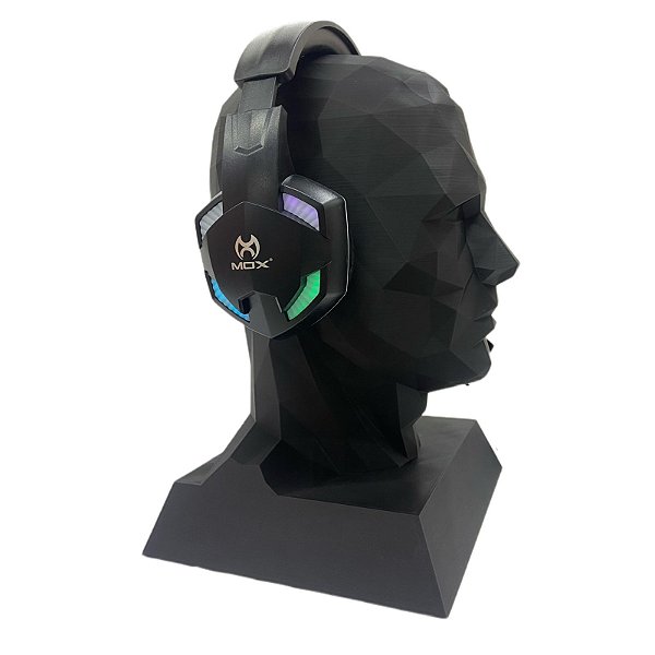 Fone Headset Gamer Mox Com Fio Conector P3 USB