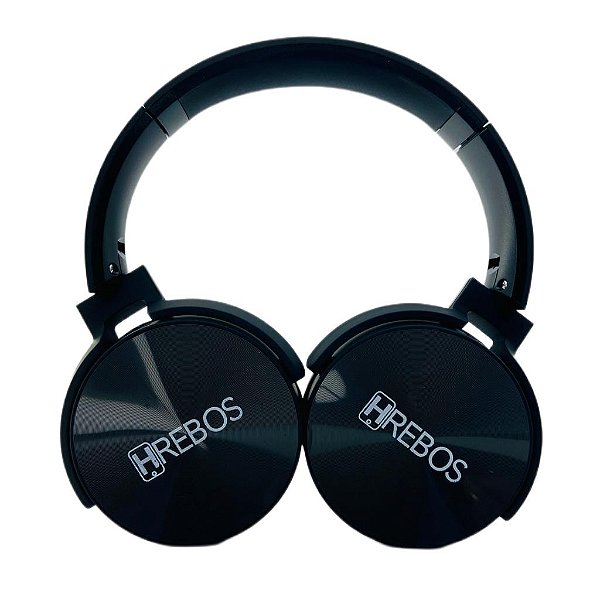 Fone Hrebos Headphone Com Fio Controle E Microfone Integrado HS-377