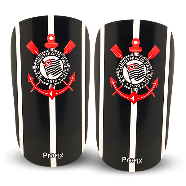 Caneleira do Corinthians Preta