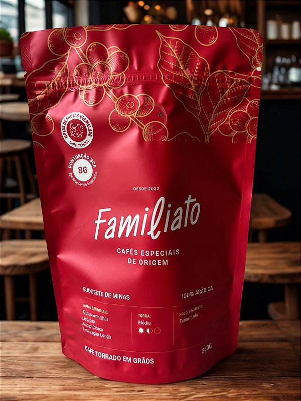 Café Frutas Vermelhas