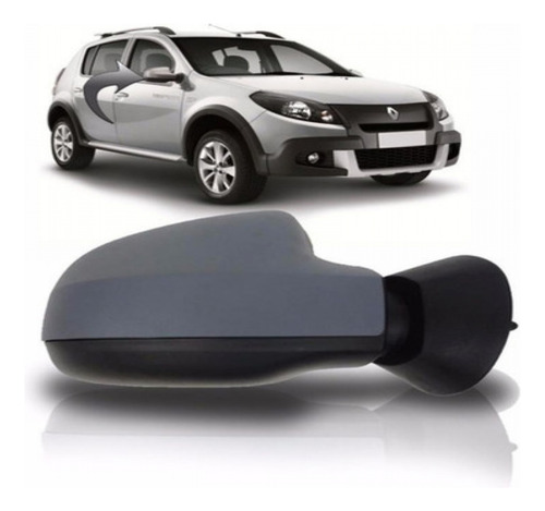 Retrovisor Meriva Com Comando Interno Lado Esquerdo