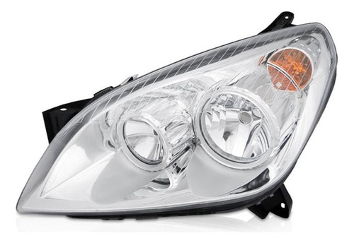 Farol Principal Vectra 09 10 11 Cromado Eletrico Le