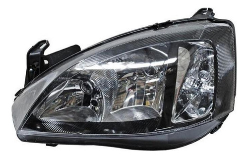 Farol Principal Corsa Montana Le 08 09 10 11 12/... Negro Ma