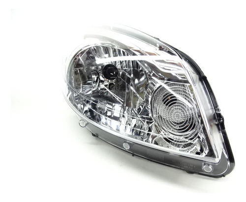 Farol Principal Sandero 12 13 14 15 Ld Cromado
