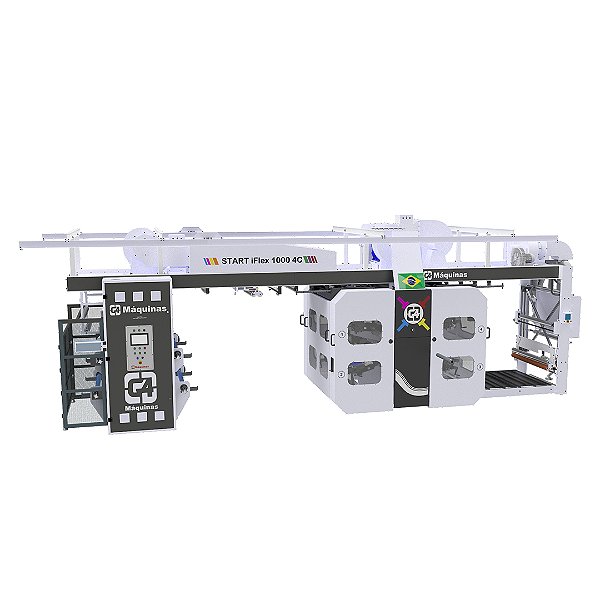 Impressora Flexográfica Start iFlex 800/1000/1200