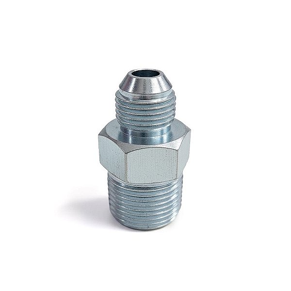 Conexão Hidráulica Reta JIC 3/4" x NPT 3/4"