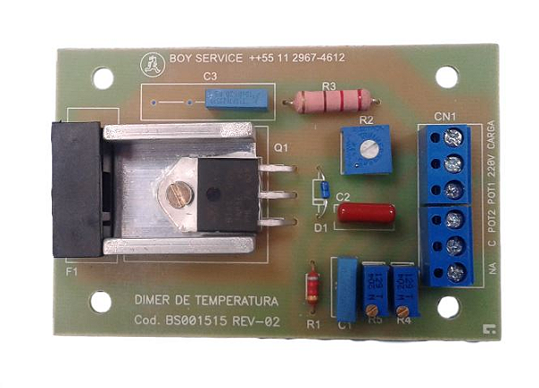 Placa Controladora Temperatura Cabeçote Fita e Slit