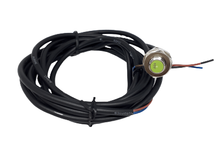Sensor Indutivo 24 VCC 2 FIO Diam. 8mm NPN - NA