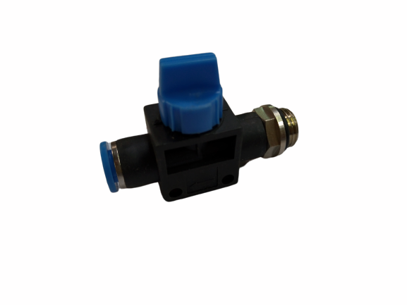 Válvula de Bloqueio Rosca Tubo 1/4 X08mm BSP