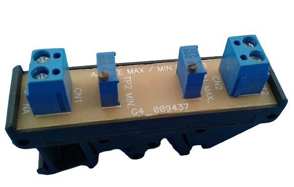 Placa de Limite de Temperatura da Fita - MAX. e MIN.