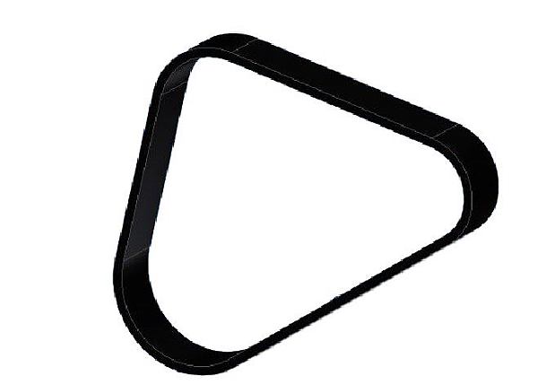 Correia em V Lisa A - 24
