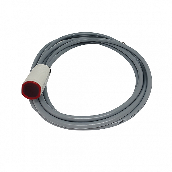 Sensor Foto Elétrico 18 mm 24V NPN NA/NF 3 A 400mm