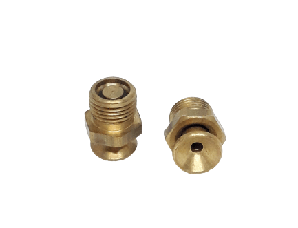 Válvula 1/8 BSP Eixo Pneumático Sextavado 11mm
