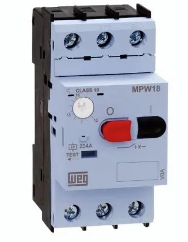 Disjuntor Motor 13 - 18 A AZ MPW18 - 3 - U016 WEG COD.12429373