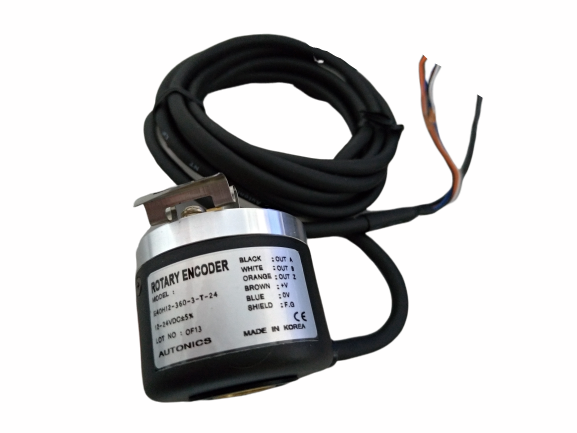 Encoder 360 Pulsos 12mm Diam 40 Eixo Vazado E40H12 - 360 - 3 - T - 24
