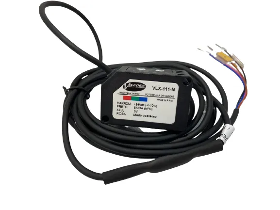 Fotocélula Detector Marca Mod. VLX - 111P - PNP c/ Cabo 2,0 mts+Conver