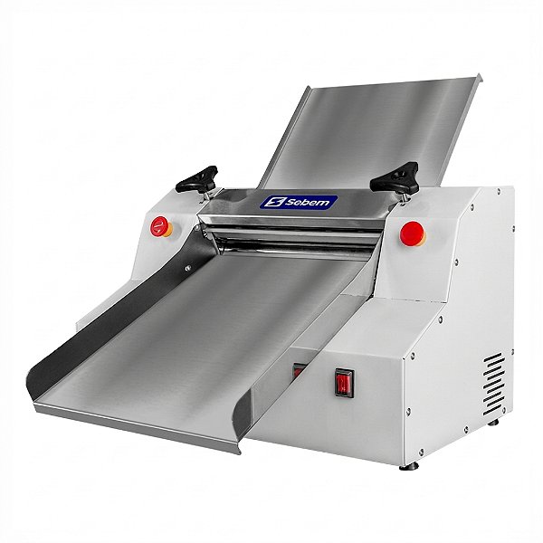 Cilindro Laminador Elétrico Industrial de Massa Pão e Pastel 40cm Sebem