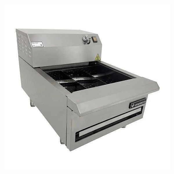 Conservador de Frituras Para Batata Frita Elétrico Linha Prime 45cm 17 Litros com Circulador de Calor 220V Venâncio