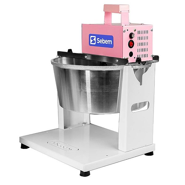 Panela Elétrica 10 Litros Máquina de Mexer Doces com Suporte Misturador Rosa Sebem