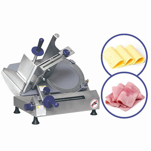 Fatiador Industrial de Queijo Presunto Frios Padaria Máquina de Fatiar JXT 30cm Gural