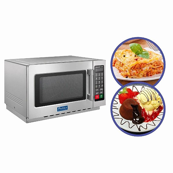Forno Microondas Finisher 1000W Industrial Profissional 34 Litros 220V Prática