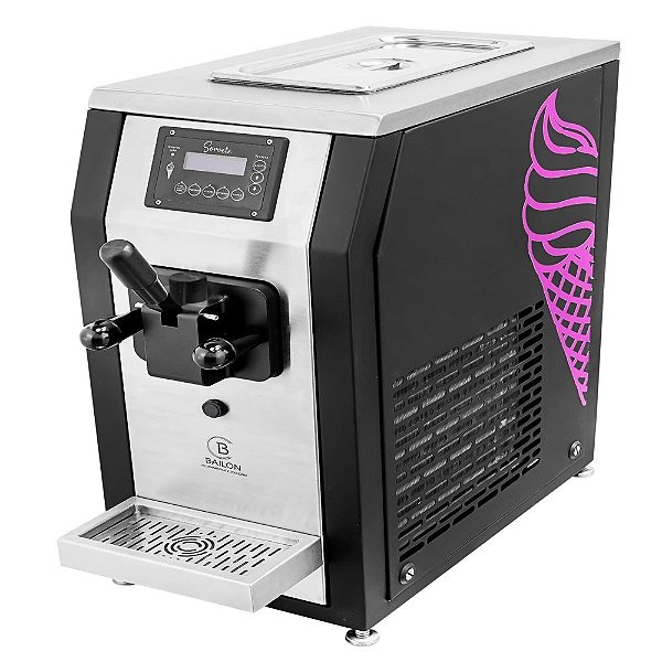 Máquina de Açaí Sorvete Expresso Pequena Compacta 1 Torneira Bailon