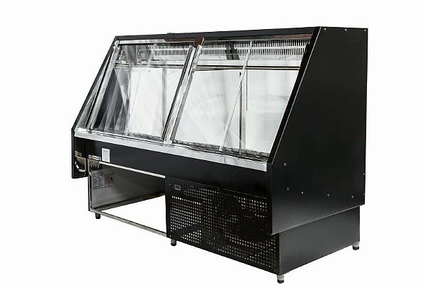 Balcão Vitrine Expositor de Carne Açougue Industrial 3 Metros Chimafrio