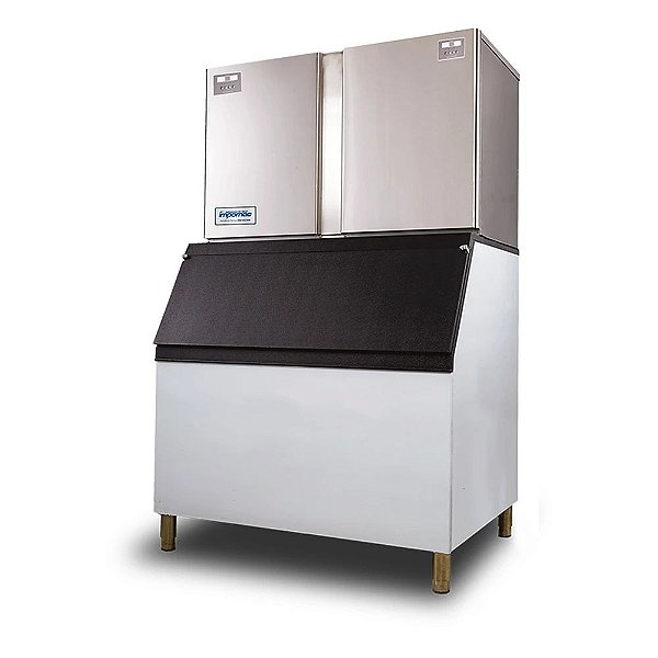 Máquina de Fazer Gelo Industrial Profissional Grande 600kg Impomac