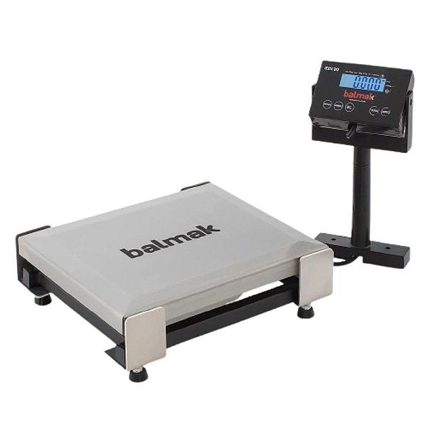 Balança Check Out com Visor de Peso Eletrônica Balmak 30kg - BCK-30PB