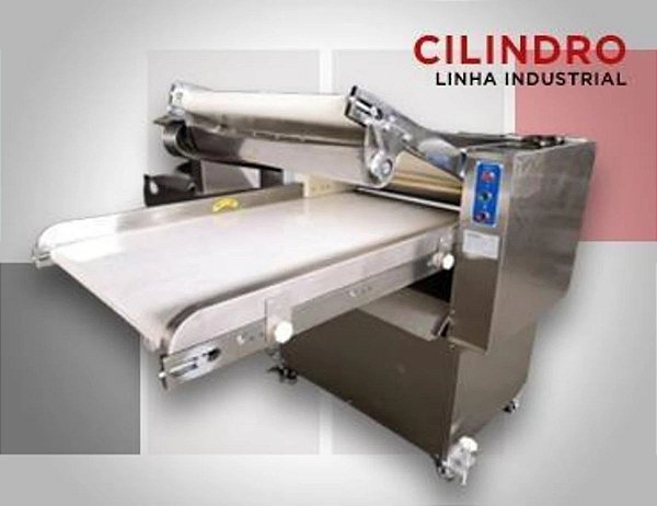 Cilindro Para Massa Automático Panificação Padaria Rolo 60cm RR Imports