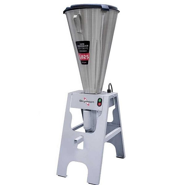 Liquidificador Industrial Com Pé Pedestal Basculante Grande 25L Restaurante Cozinha Skymsen LB-25