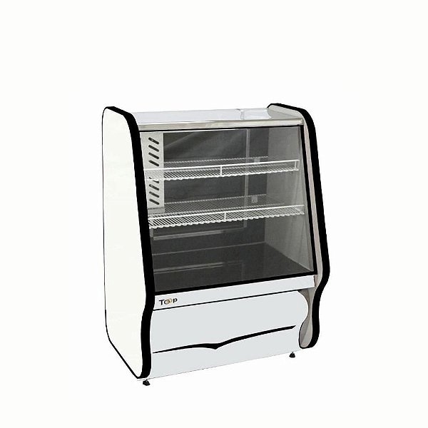 Balcão Vitrine Expositor Bolos, Tortas e Doces Refrigerado Pequno 80cm BTT80 110V 220v Ormifrio
