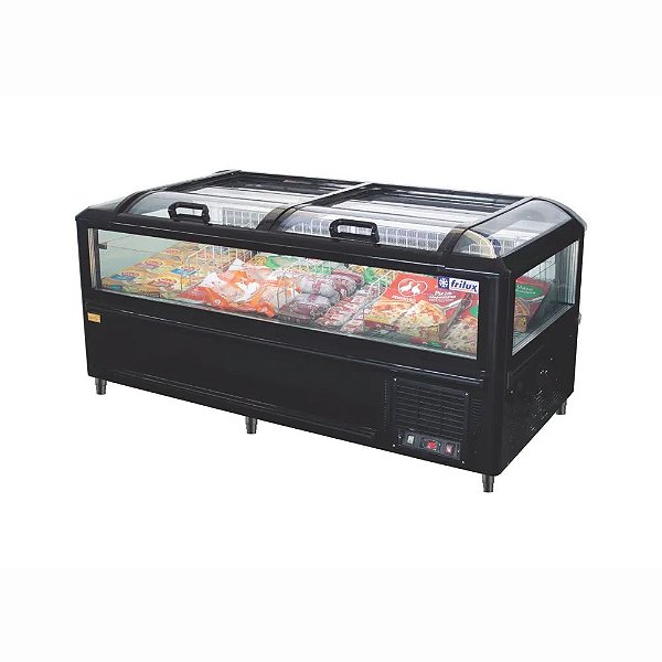 Ilha para Supermercado Congelados 2 Metros Modular Supreme - FRILUX