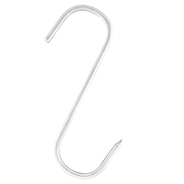 Gancho De Inox Para Pendurar Carne 12 UN Resistente Para Açougue