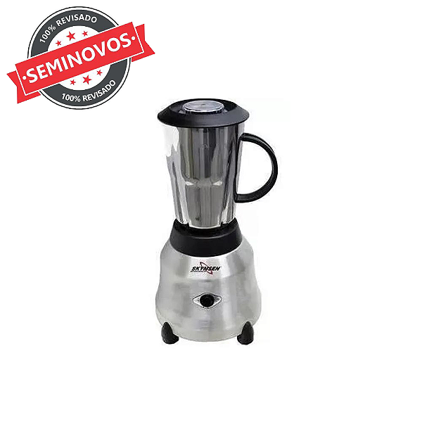 Liquidificador Profissional Inox Industrial Alta Rotação 1,5 Litros Usado